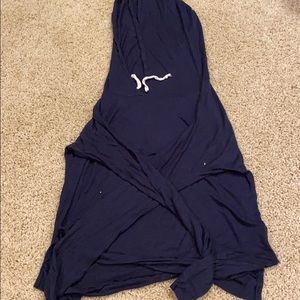 BLUE LIGHT PULL OVER HOODIE
